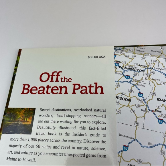 Reader's Digest Off The Beaten Path Travel Guide Hardcover Book Photography - Picture 5 of 8
